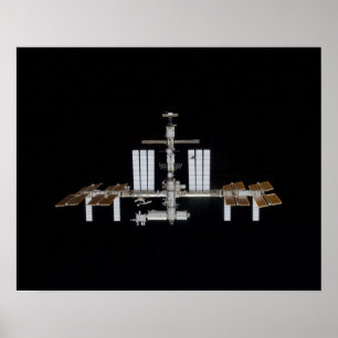 Internationell Space Station (ISS) Poster