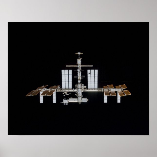 Internationell Space Station (ISS) Poster (Framsidan)