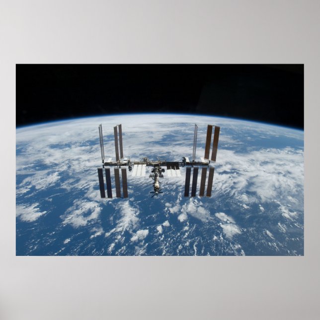 Internationell Space Station (ISS) Poster (Framsidan)