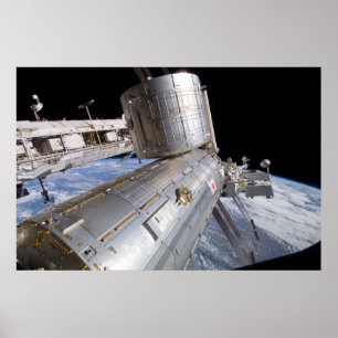 Internationell Space Station (ISS) Poster