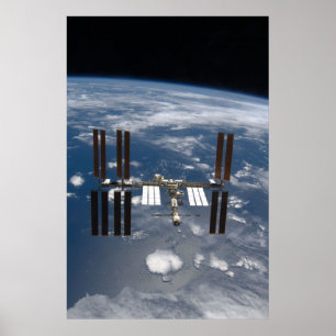 Internationell Space Station (ISS) Poster