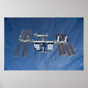 Internationell Space Station (ISS) Poster