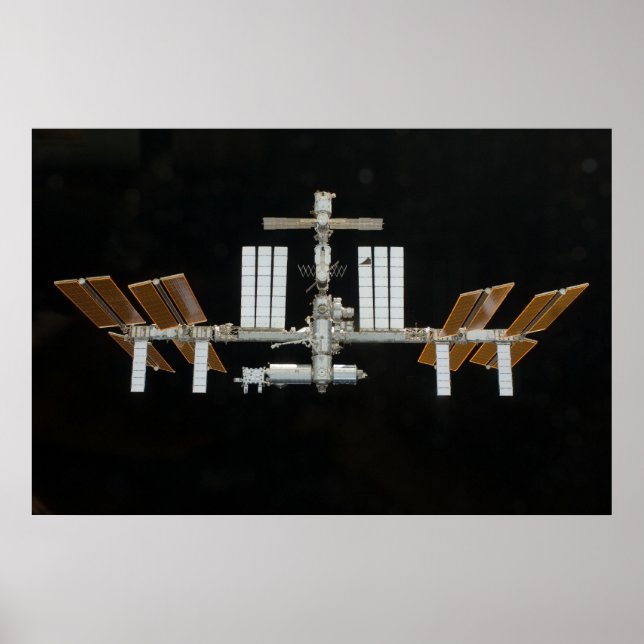 Internationell Space Station (ISS) Poster (Framsidan)