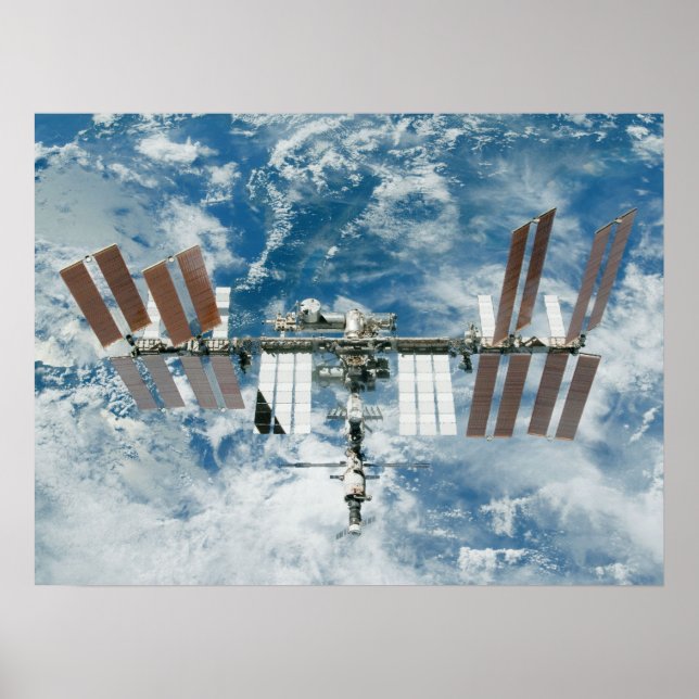 Internationell Space Station (ISS) Poster (Framsidan)