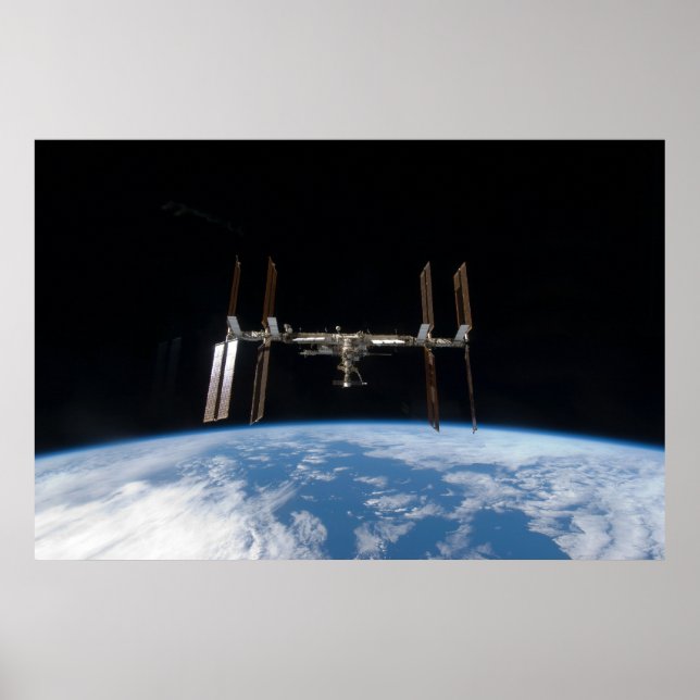 Internationell Space Station (ISS) Poster (Framsidan)