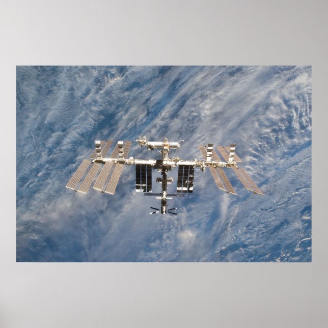 Internationell Space Station (ISS) Poster (Framsidan)