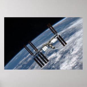 Internationell Space Station (ISS) Poster