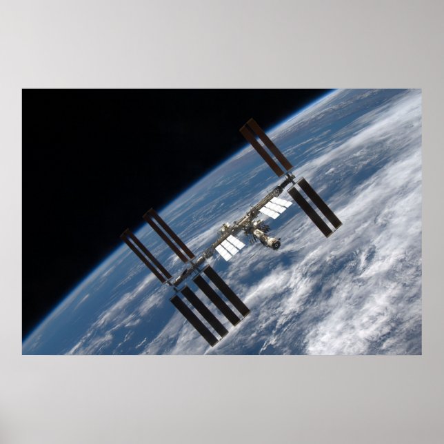 Internationell Space Station (ISS) Poster (Framsidan)