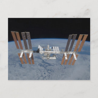 Internationell Space Station ISS Vykort