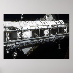 Internationell Space Station Starboard tru Poster