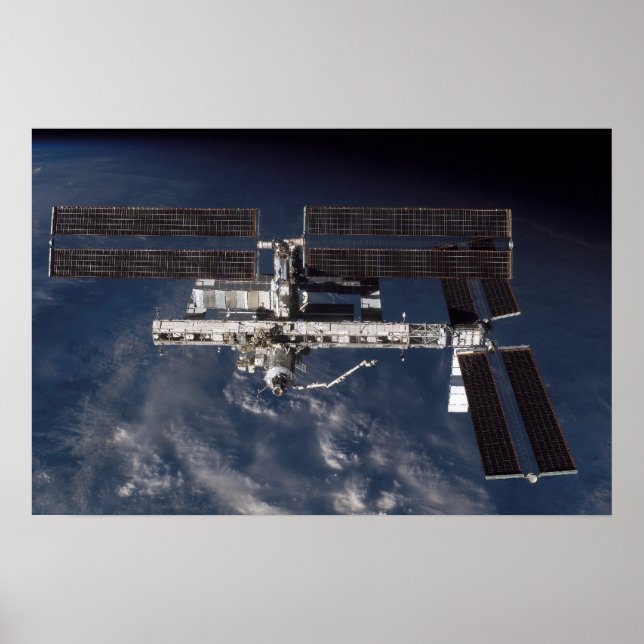 Internationell Space Station (STS-115) Poster (Framsidan)