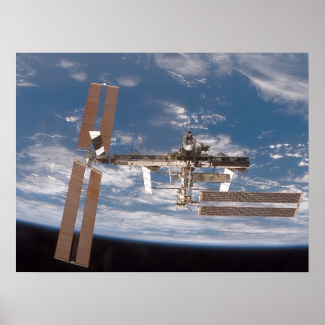 Internationell Space Station (STS-116) Poster (Framsidan)