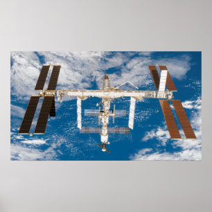 Internationell Space Station (STS-118) Poster