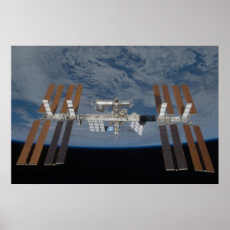 Internationell Space Station (STS-119) Poster