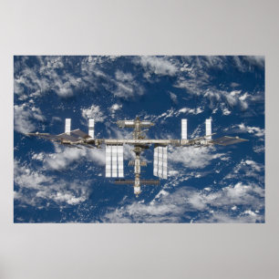 Internationell Space Station (STS-119) Poster