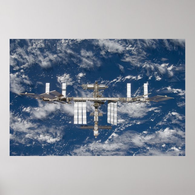 Internationell Space Station (STS-119) Poster (Framsidan)