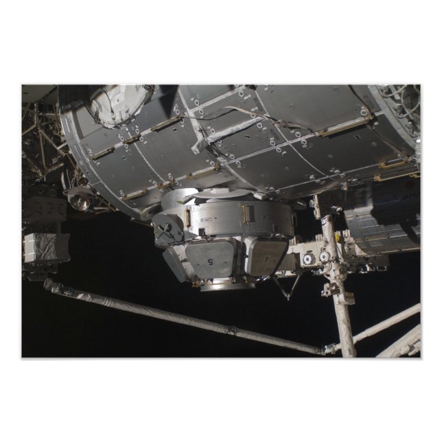 Internationell Space Station Tranquilitet n Fototryck (Framsidan)