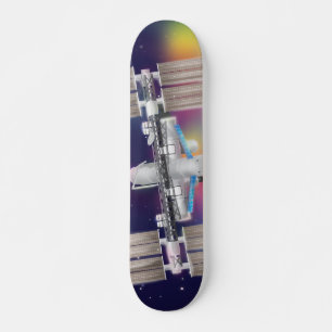 Internationell Station Mini Skateboard Bräda 18,7 Cm