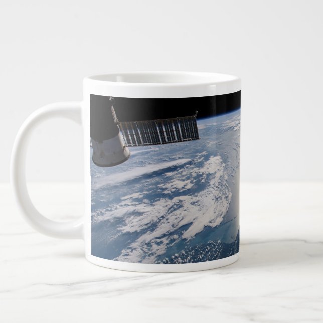 Internationell Station ovanför Atlanten Jumbo Mugg (Vänster)