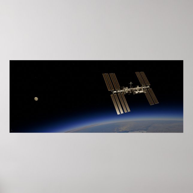 Internationell Station Poster (Framsidan)