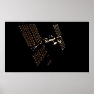Internationell Station Poster