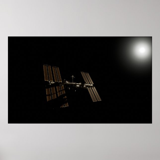 Internationell Station Poster (Framsidan)