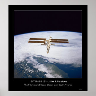 Internationell Station Poster