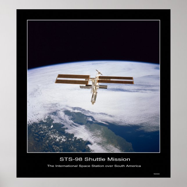 Internationell Station Poster (Framsidan)