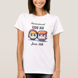Internationell Sushi Day _ 18 juni T Shirt