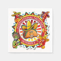 Internationell TACO Day Napkins