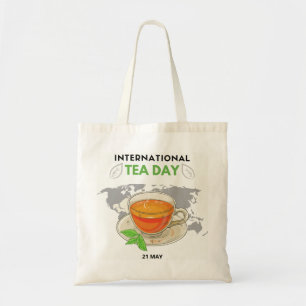 Internationell Tea Day Tygkasse