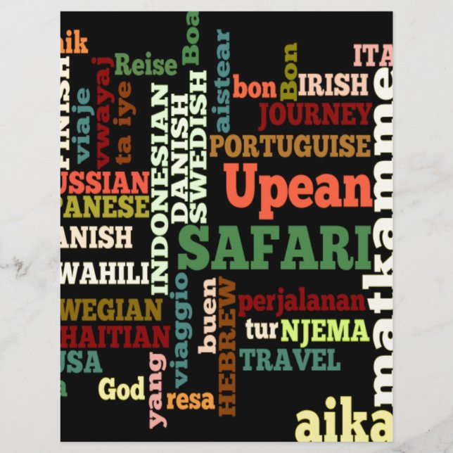 Internationell Travel Blessings (Framsida)