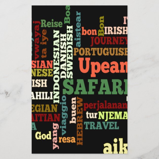 Internationell Travel Blessings (Framsida)