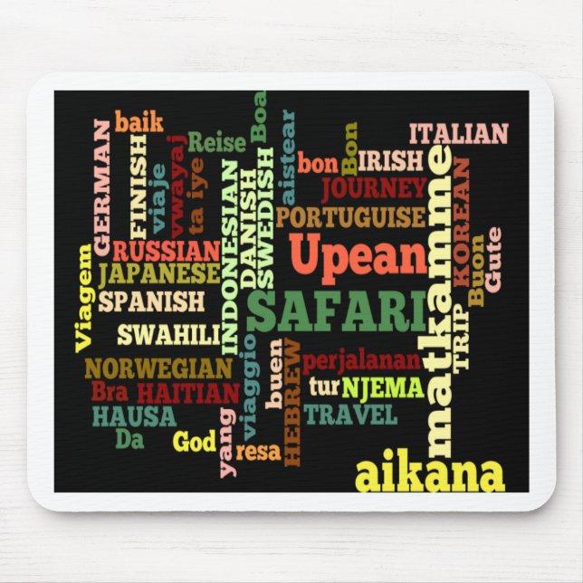 Internationell Travel Blessings Musmatta (Framsidan)