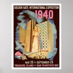 Internationell utläggning 1940 för guld- grind poster