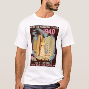 Internationell utläggning 1940 för guld- grind tee shirt