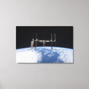 Internationell utrymmestation 22 canvastryck