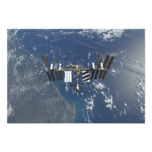 Internationell utrymmestation i omlopp 3 fototryck