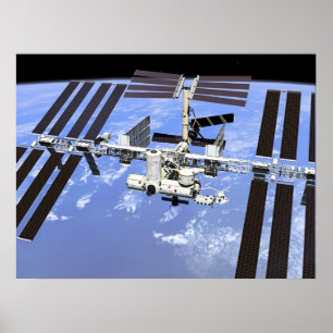Internationell utrymmestation poster
