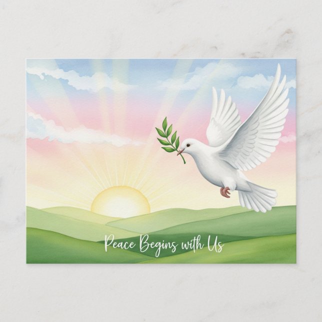 Internationell världsfred vykort (Framsida)