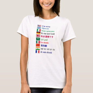 Internationell världsomspännande apotek t shirt