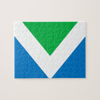 Internationell Vegan Flagga Pussel