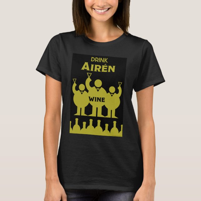 Internationell Vin Days Airen T Shirt (Framsida)