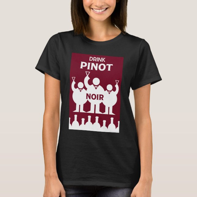 Internationell Vin Days Pinot Noir T-Shirt (Framsida)