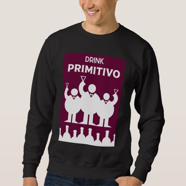 Internationell Vin Days Primitovo Lång Ärmad Tröja (Framsida)