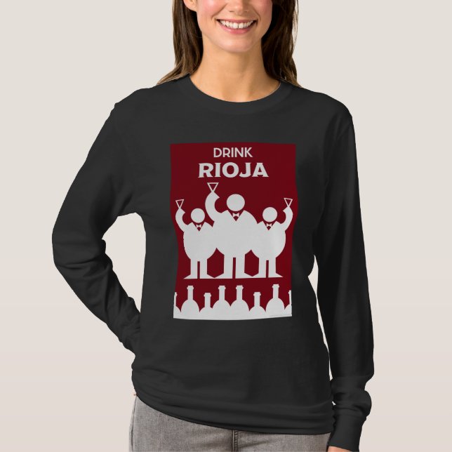 Internationell Vin Days Rioja T Shirt (Framsida)