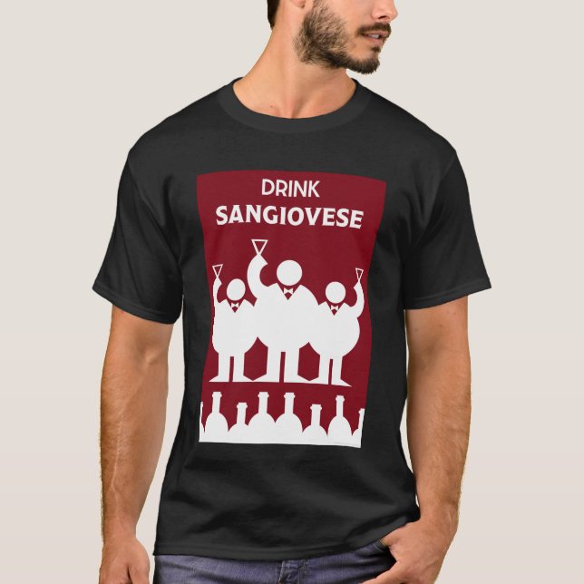 Internationell Vin Days Sangiovese T Shirt (Framsida)