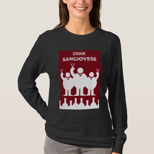 Internationell Vin Days Sangiovese T Shirt (Framsida)
