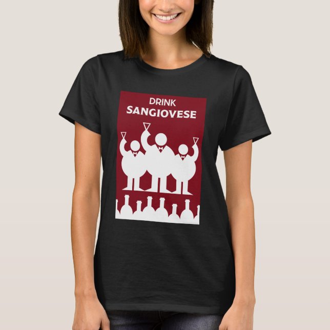Internationell Vin Days Sangiovese T Shirt (Framsida)