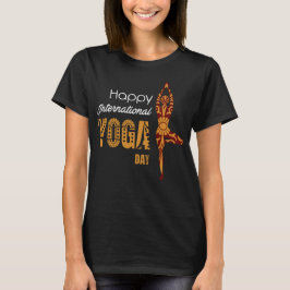 Internationell Yoga Day T Shirt